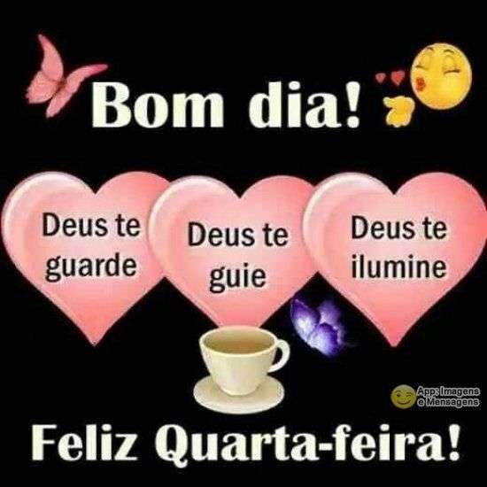 Bom dia quarta-feira