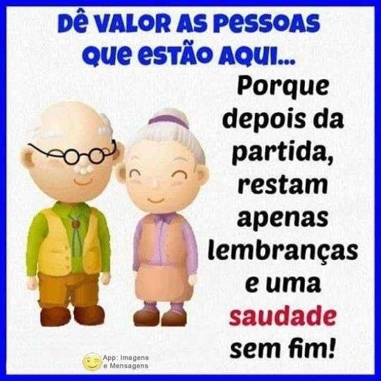 Dê valor as pessoas