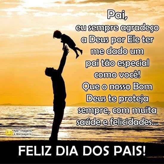 Feliz dia dos pais