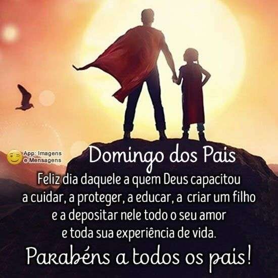 Feliz dia dos pais
