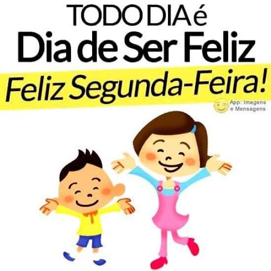 Feliz segunda-feira