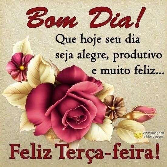 Feliz terça-feira