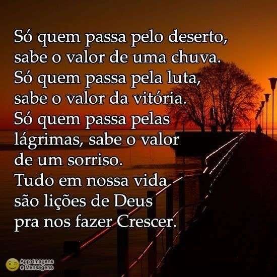 Lições para crescer