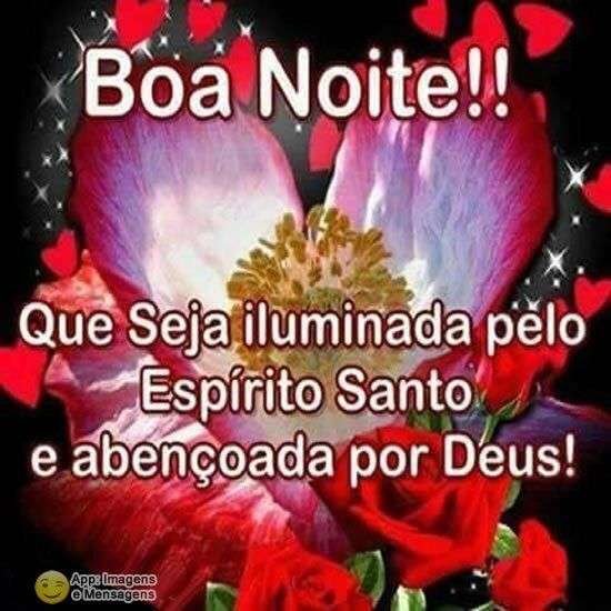 Noite abençoada por Deus