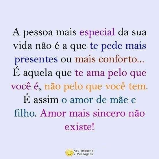 Pessoa mais especial