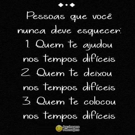 Pessoas para não esquecer