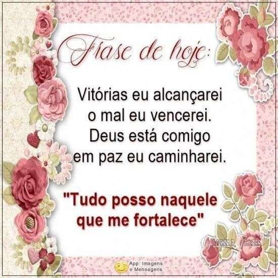 Vitórias eu alcançarei