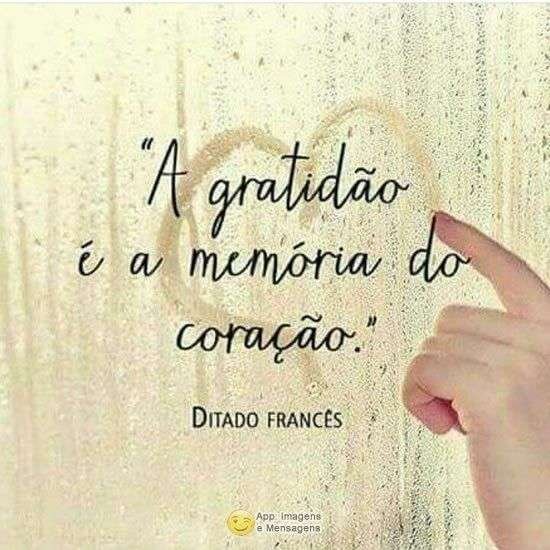 A gratidão