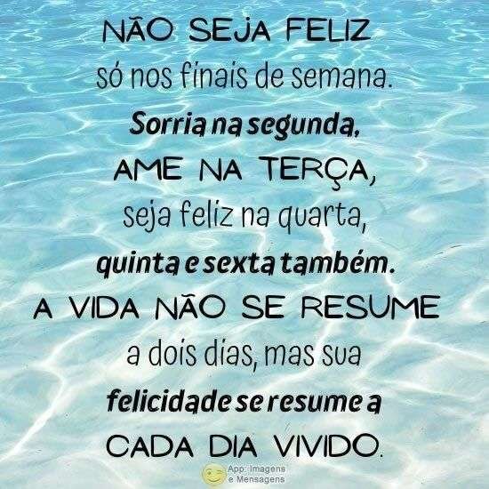 A vida não se resume