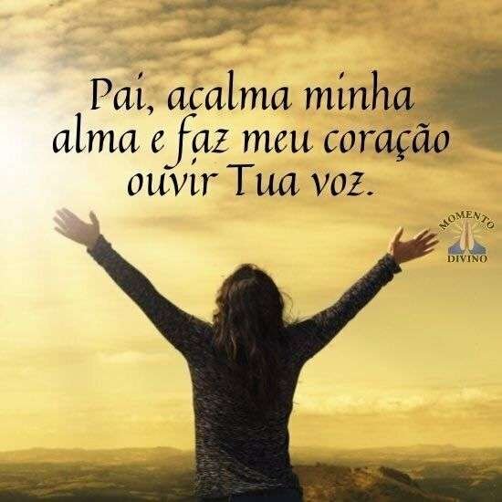 Acalma minha alma