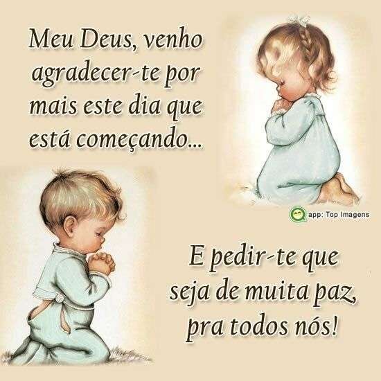 Agradecimento pelo dia