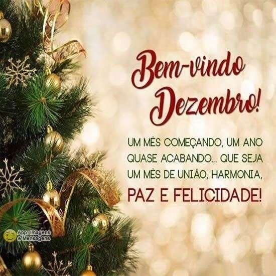 Bem-vindo dezembro