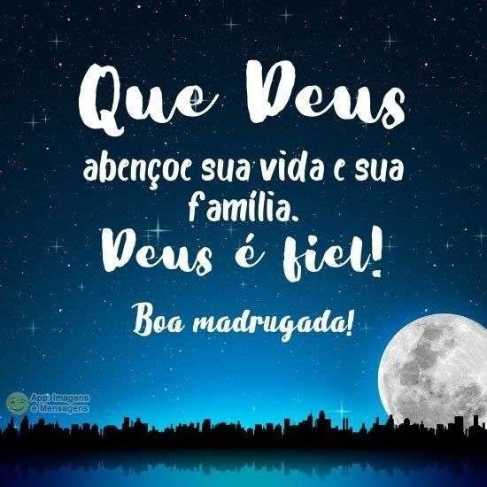 Boa madrugada