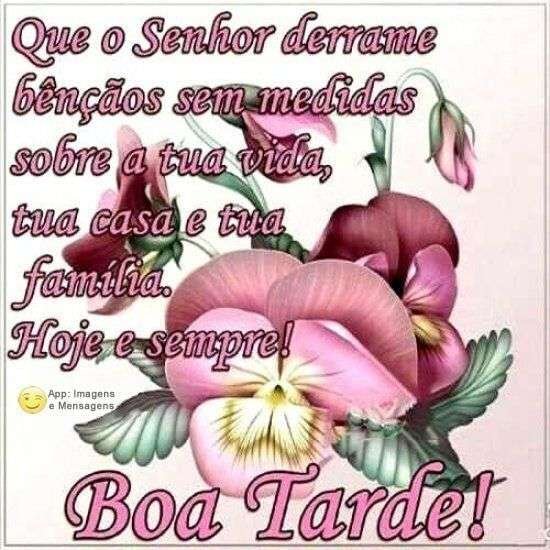 Boa tarde