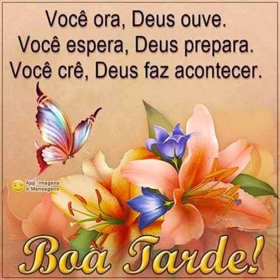 Boa tarde