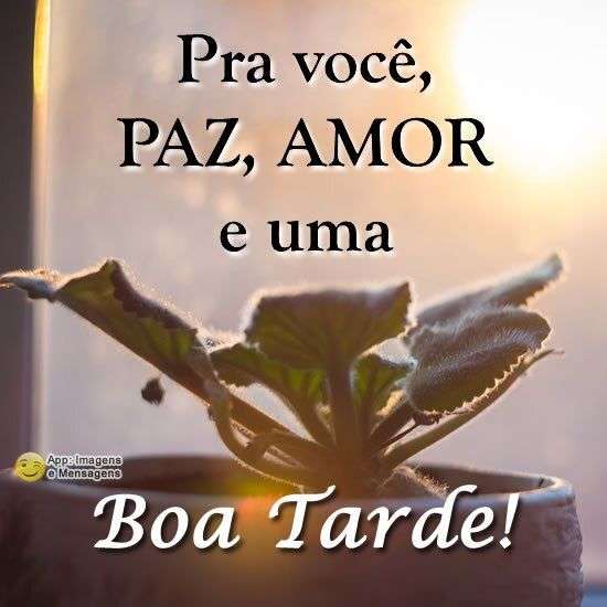 Boa tarde