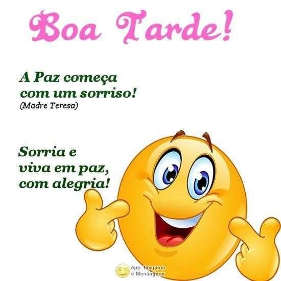 Boa tarde