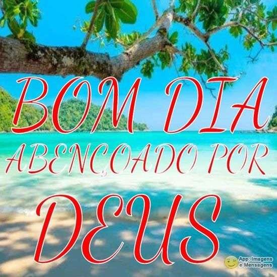 Bom dia abençoado