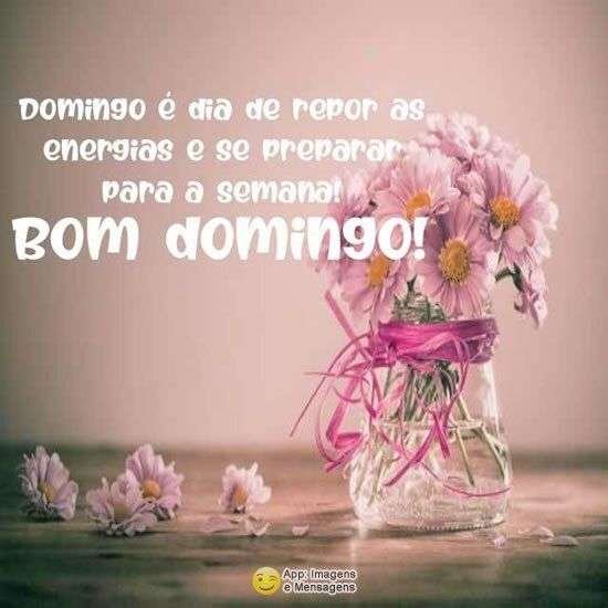 Bom domingo