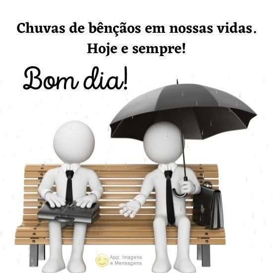 Bom dia com chuva!  Bom dia de chuva, Chuva, Engraçado