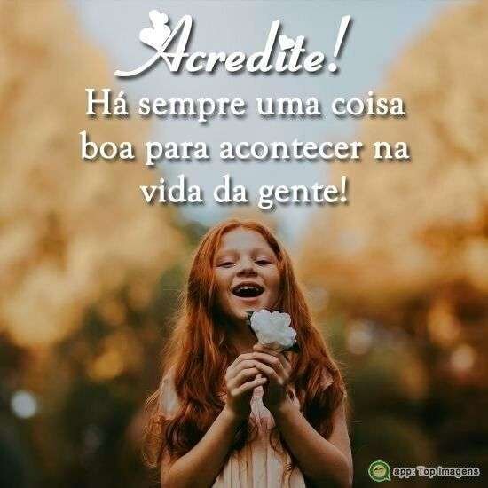 Coisa boa pra acontecer