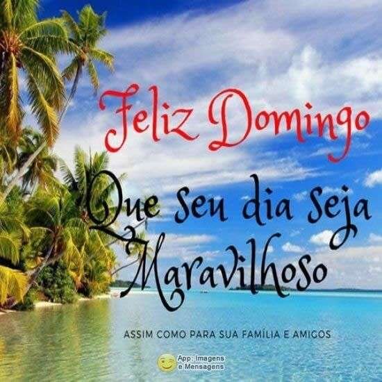 Feliz domingo