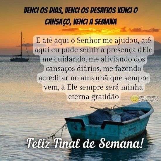 Feliz final de semana