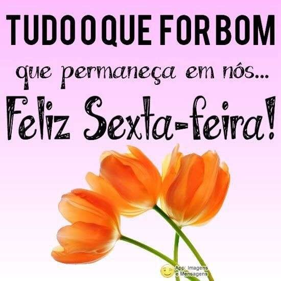 Feliz sexta-feira
