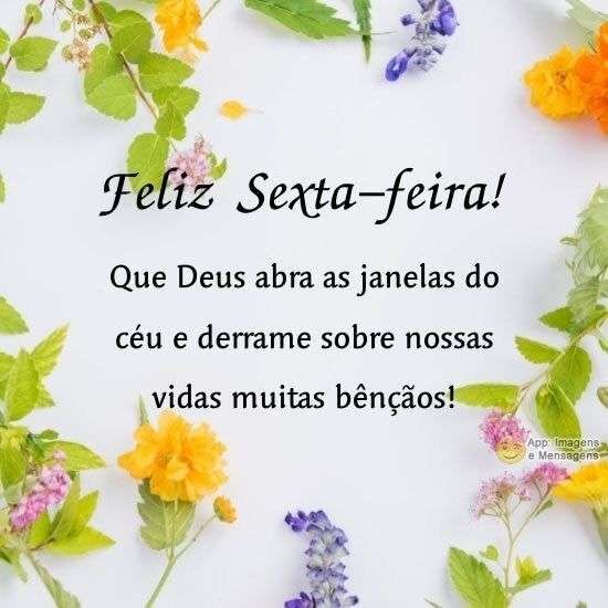 Feliz sexta-feira