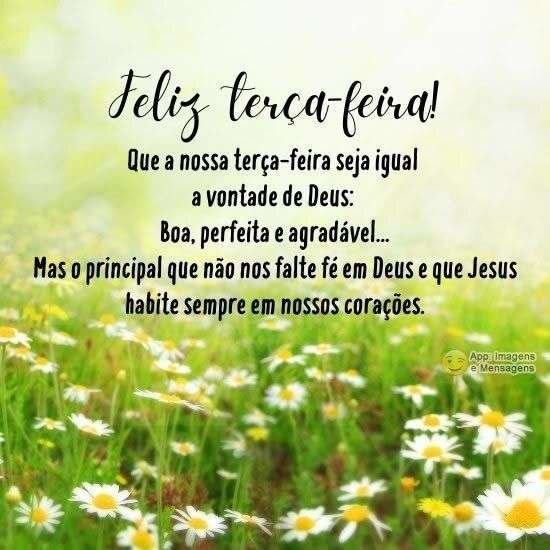Feliz terça-feira