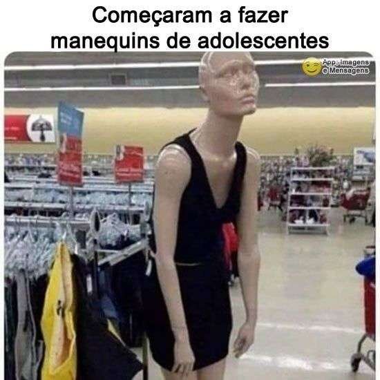 Manequins de adolescentes