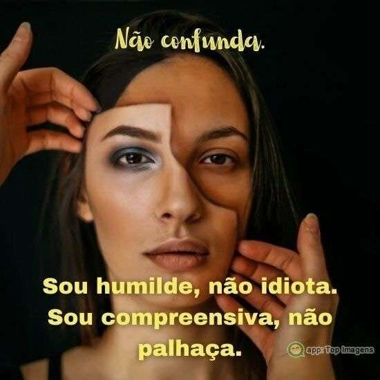 Não confunda