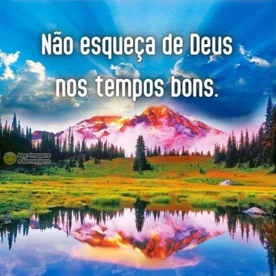 Não esqueça de Deus