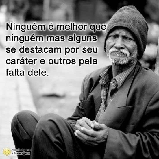 Ninguém é melhor