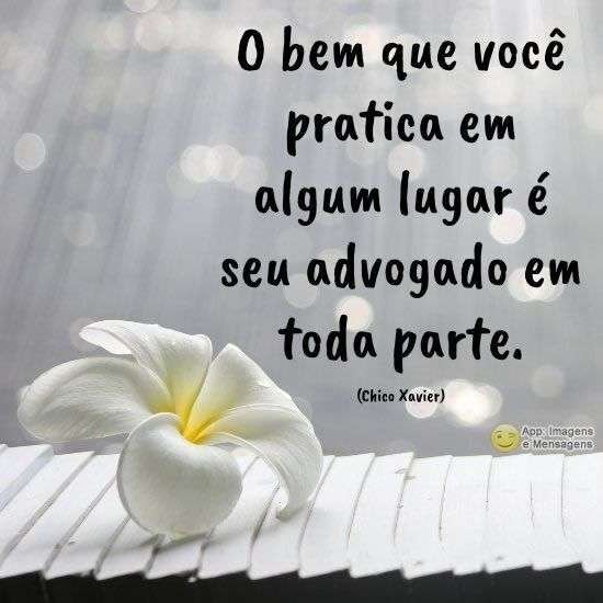 O bem que você pratica