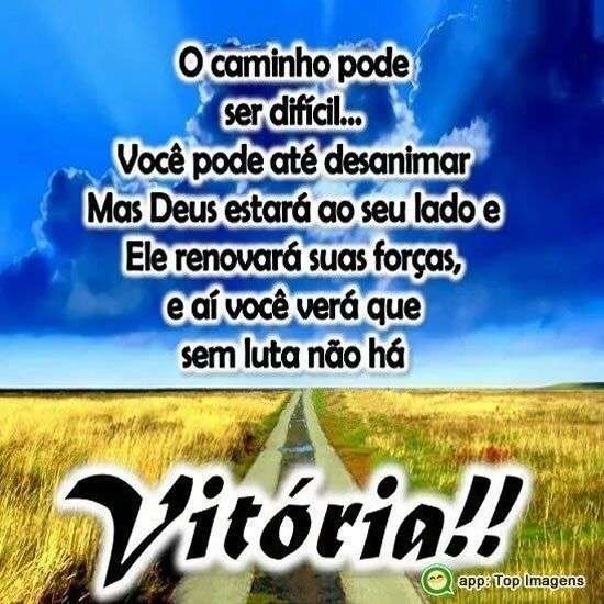 O caminho da vitória