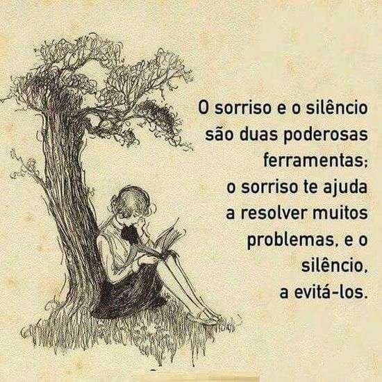 O sorriso e o silêncio
