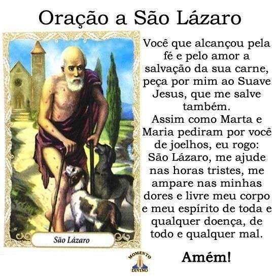 Oração a São Lázaro