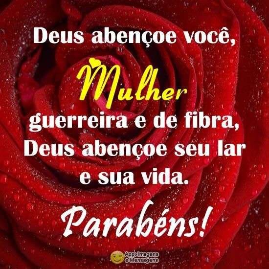 Parabéns mulher