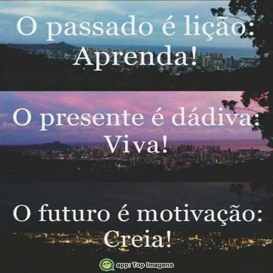 Passado, presente e futuro
