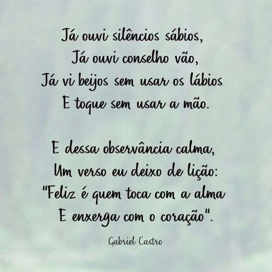 Poema - Observância calma