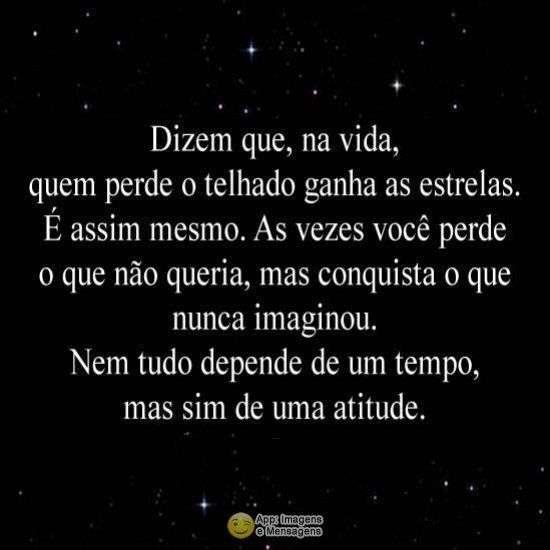 Quem perde o telhado ganha as estrelas