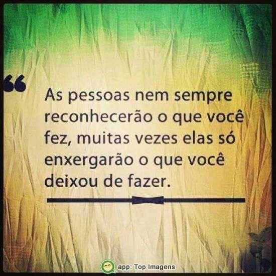 Reconhecimento das pessoas