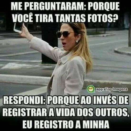 Registrando minha vida