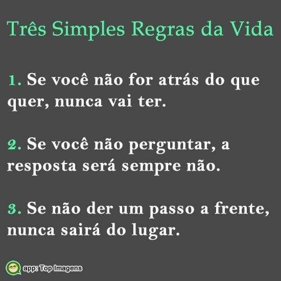 Regras simples da vida