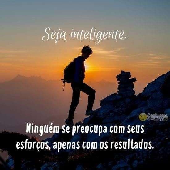 Seja inteligente