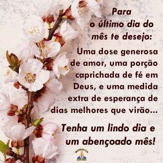 Último dia do mês, Recado X - 3909. Último dia do mês, Recado X - 3909.