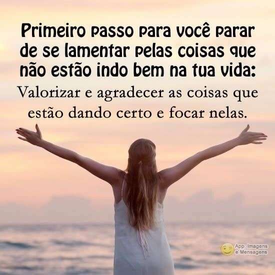 Valorizar e agradecer