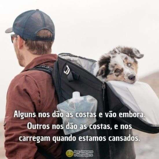 Alguns nos dão as costas