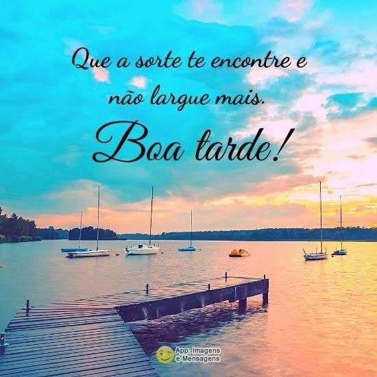 Boa tarde